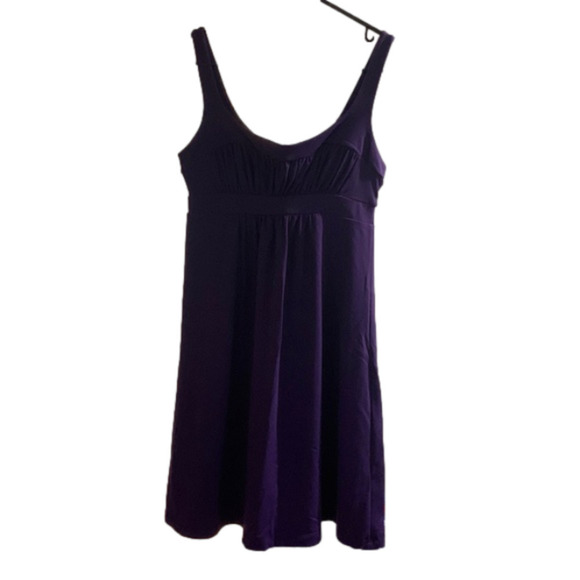 Susana monaco size medium midi dress purple in color - Picture 1 of 1